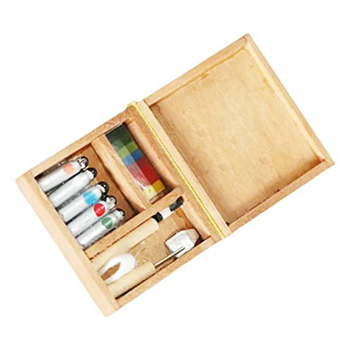 Sosoport 1Pc Box Mini Farbe Box Dekoration Mini Tisch Mini Möbel Modell Holz Sosoport 1Pc Box Mini Farbe Box Dekoration Mini Tisch Mini Möbel Modell Holz von Sosoport