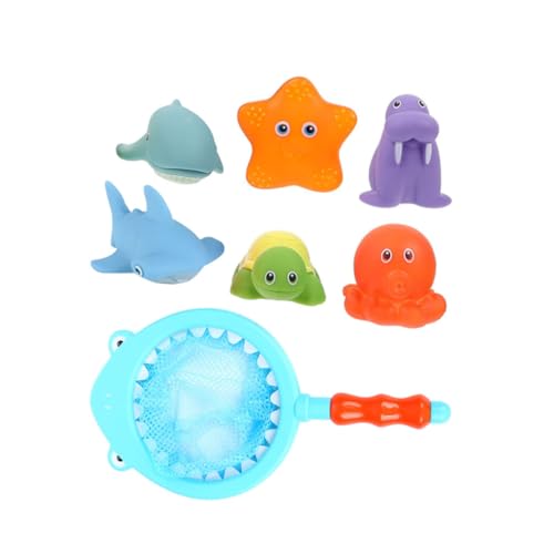 Sosoport 1Satz Badespielzeug Cartoon Tier Wasserspielzeug für Farbenfrohe Tiere und Netz Wasser zu Fördern Umweltfreundliches Material Sosoport 1Satz Badespielzeug Cartoon Tier Wasserspielzeug für Farbenfrohe Tiere und Netz Wasser zu Fördern Umweltfreundliches Material von Sosoport