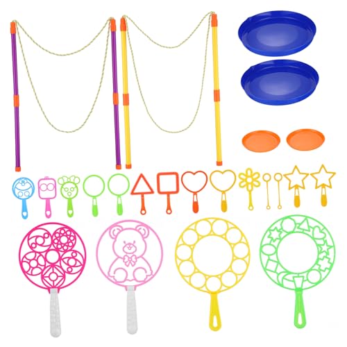 Sosoport 1Satz Blasenblaswerkzeug Teiliges Outdoor Blasenstab für Stabilen Tabletts für Seifenblasenlösung für Partys Spiele im Freien und Familientreffen Sosoport 1Satz Blasenblaswerkzeug Teiliges Outdoor Blasenstab für Stabilen Tabletts für Seifenblasenlösung für Partys Spiele im Freien und Familientreffen von Sosoport