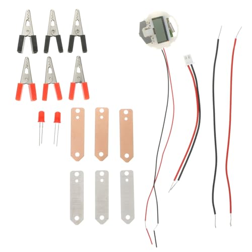 Sosoport 1Satz DIY Obstbatterie Experimentierkasten für Kreatives Wissenschaftsprojekt zur Stromerzeugung mit Früchten Bildungsset für Einfach zu Montieren und Langlebig Sosoport 1Satz DIY Obstbatterie Experimentierkasten für Kreatives Wissenschaftsprojekt zur Stromerzeugung mit Früchten Bildungsset für Einfach zu Montieren und Langlebig von Sosoport
