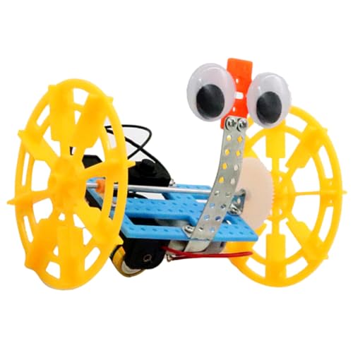 Sosoport 1Satz DIY Roboter Spielzeugset Wissenschaftliches Experimentier für Balance Auto Roboter Fördert Kreativität und Problemlösungsfähigkeiten für Kleine Wissenschaftler von Sosoport