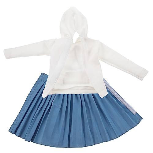 Sosoport 1Satz Doll Kleidungsset für Puppen mit Sweatshirt und Rock für Puppen Farbenfrohes Design Leicht und Tragbar für Kreative Sosoport 1Satz Doll Kleidungsset für Puppen mit Sweatshirt und Rock für Puppen Farbenfrohes Design Leicht und Tragbar für Kreative von Sosoport