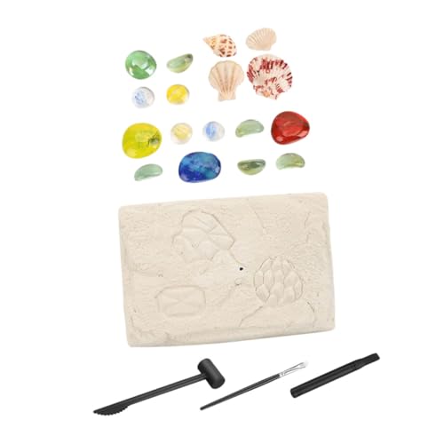 Sosoport 1Satz Edelstein Entdeckungsset Für Archäologie Mit Emulierten Fossilien Und DIY Grabungswerkzeug Pädagogisches Lernspielzeug Für Jungen Und Ab Jahren von Sosoport