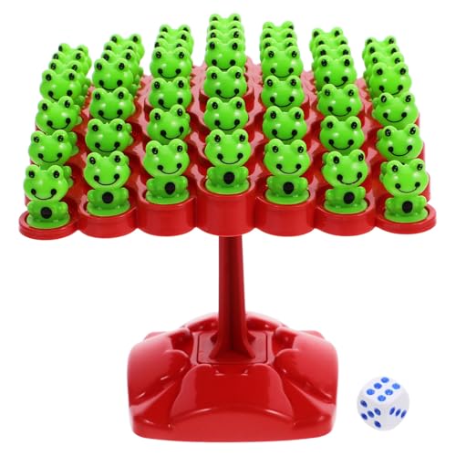 Sosoport 1Satz Frosch Balance für Spieler Montessori Holzspiel Fördert Strategisches und Motorische Fähigkeiten Kinderspielzeug für Gemeinsamen Spaß Sosoport 1Satz Frosch Balance für Spieler Montessori Holzspiel Fördert Strategisches und Motorische Fähigkeiten Kinderspielzeug für Gemeinsamen Spaß von Sosoport