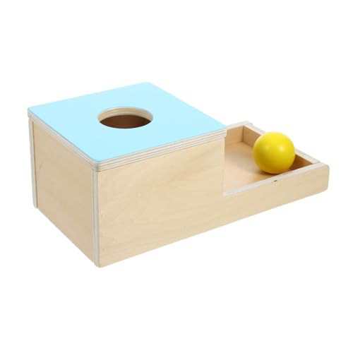 Sosoport 1Satz Holz Objektpermanenzbox für Wurfspielzeug Hand Auge Koordination Kognitive Entwicklung und Kreatives für Drinnen Holzspielzeug für Junge Mädchen Sosoport 1Satz Holz Objektpermanenzbox für Wurfspielzeug Hand Auge Koordination Kognitive Entwicklung und Kreatives für Drinnen Holzspielzeug für Junge Mädchen von Sosoport