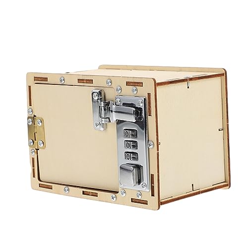 Sosoport 1Satz Holz Puzzle für DIY Mechanische Passwortbox Pädagogisches zur Logischen Denkens und Handfertigkeiten Stabil und Sicher für Kleine Sosoport 1Satz Holz Puzzle für DIY Mechanische Passwortbox Pädagogisches zur Logischen Denkens und Handfertigkeiten Stabil und Sicher für Kleine von Sosoport