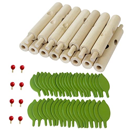 Sosoport 1Satz Holzpuzzle Abnehmbares Baumspielzeug für DIY Baummodellierung Puzzle Kreatives Lernspielzeug Fähigkeiten und Eltern Junge Mädchen Interaktion von Sosoport