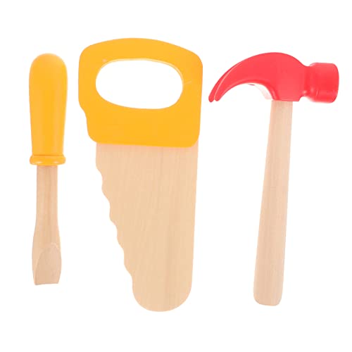 Sosoport 1Satz Holzspielzeug Set für Teiliges Werkzeugset mit Hammer Schraubendreher und Säge Robuste Holzspielzeuge für Kreatives und Eltern Interaktion Leicht und Handlich Sosoport 1Satz Holzspielzeug Set für Teiliges Werkzeugset mit Hammer Schraubendreher und Säge Robuste Holzspielzeuge für Kreatives und Eltern Interaktion Leicht und Handlich von Sosoport