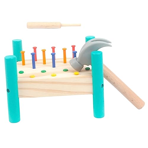 Sosoport 1Satz Holzspielzeug für Buntes Nagelspiel Farberkennung und Motorischen Fähigkeiten für Pädagogische Spiele zu Hause Sosoport 1Satz Holzspielzeug für Buntes Nagelspiel Farberkennung und Motorischen Fähigkeiten für Pädagogische Spiele zu Hause von Sosoport
