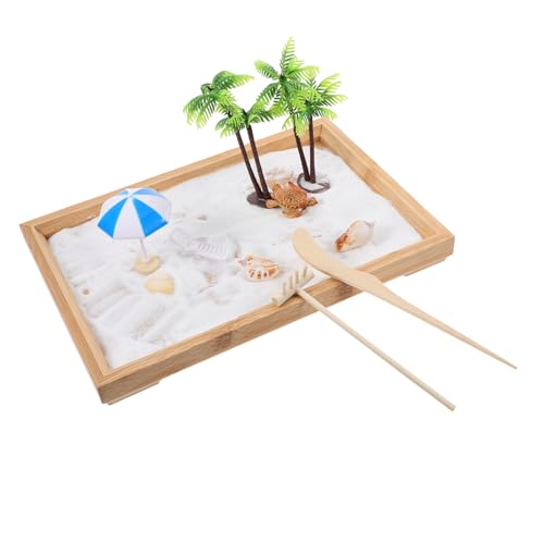 Sosoport 1Satz Kreatives Sandspielzeug mit Mini Szene Meditations Miniaturlandschaft für Garten und Tischdekoration Stressabbau Sosoport 1Satz Kreatives Sandspielzeug mit Mini Szene Meditations Miniaturlandschaft für Garten und Tischdekoration Stressabbau von Sosoport
