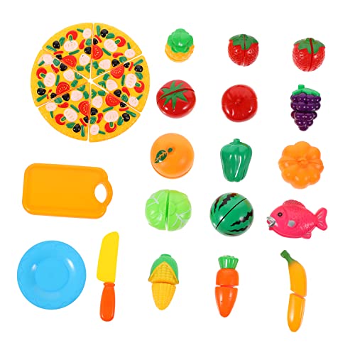 Sosoport 1Satz Küchen Spielzeugset für Teiliges mit Realistischen und Gemüseschnitten Sicher und Langlebig Rollenspiele der Spielküche Fördert Kreatives Lernen Sosoport 1Satz Küchen Spielzeugset für Teiliges mit Realistischen und Gemüseschnitten Sicher und Langlebig Rollenspiele der Spielküche Fördert Kreatives Lernen von Sosoport