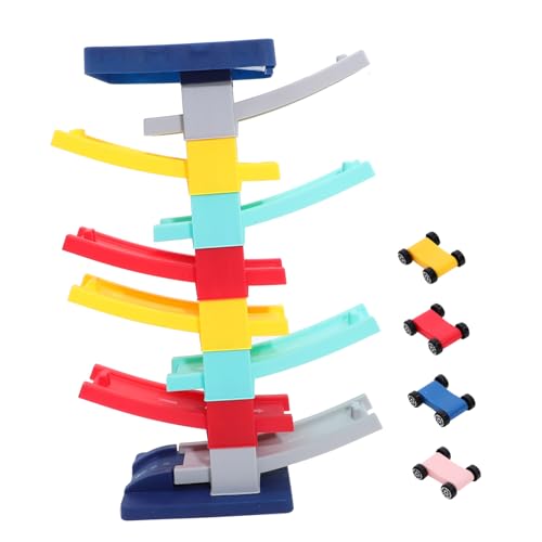 Sosoport 1Satz Lagiges Rennstreckenspielzeug Mit Spielzeugautos Lernspielzeug Für Modell Mit Rampen Für Spannende Und Kreative Spielmöglichkeiten von Sosoport