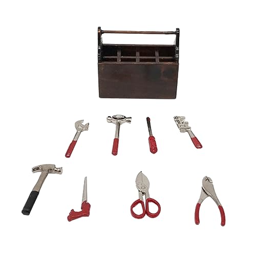 Sosoport 1Satz Mini Zubehör mit Handgefertigten Werkzeugen für Mini Hausmodelle und Boxen Hoher Detailgrad und Exquisite Verarbeitung Sosoport 1Satz Mini Zubehör mit Handgefertigten Werkzeugen für Mini Hausmodelle und Boxen Hoher Detailgrad und Exquisite Verarbeitung von Sosoport
