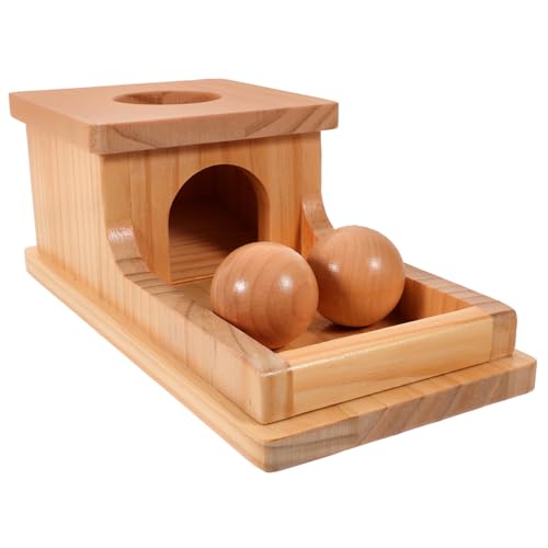 Sosoport 1Satz Montessori Motorikspielzeug für Holz Objektpermanenzbox mit Kugeln Kognitives Hand Augen Koordination und Feinmotorik für Junge Mädchen Ab Monaten Sosoport 1Satz Montessori Motorikspielzeug für Holz Objektpermanenzbox mit Kugeln Kognitives Hand Augen Koordination und Feinmotorik für Junge Mädchen Ab Monaten von Sosoport