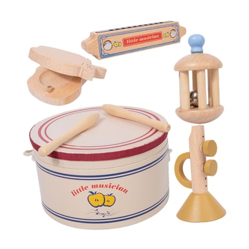 Sosoport 1Satz Musikspielzeug für Teiliges Holzschlaginstrumente für Kleinkinder Fördert Frühe Musikerziehung und Sensorische Entwicklung für Jungen und Ab Jahr Sosoport 1Satz Musikspielzeug für Teiliges Holzschlaginstrumente für Kleinkinder Fördert Frühe Musikerziehung und Sensorische Entwicklung für Jungen und Ab Jahr von Sosoport