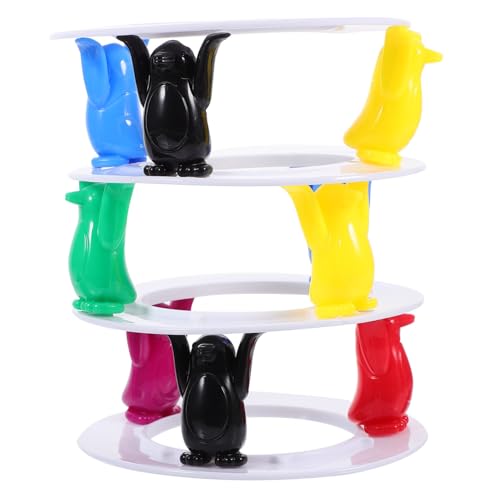 Sosoport 1Satz Pinguin Stapelspielzeug für Wackelnder Pinguin Turm Fördert Geschicklichkeit und Hand Auge Koordination Sicheres Material für Kreatives Lernspielzeug Sosoport 1Satz Pinguin Stapelspielzeug für Wackelnder Pinguin Turm Fördert Geschicklichkeit und Hand Auge Koordination Sicheres Material für Kreatives Lernspielzeug von Sosoport