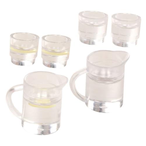 Sosoport 1Satz Puppenhaus Wasserkocher Set Teilig Mit Limonadenbecher Und Wasserkocher Mini Dekoration Für DIY Puppenhaus Szenen Perfektes Zubehör Für Kreative Sosoport 1Satz Puppenhaus Wasserkocher Set Teilig Mit Limonadenbecher Und Wasserkocher Mini Dekoration Für DIY Puppenhaus Szenen Perfektes Zubehör Für Kreative von Sosoport