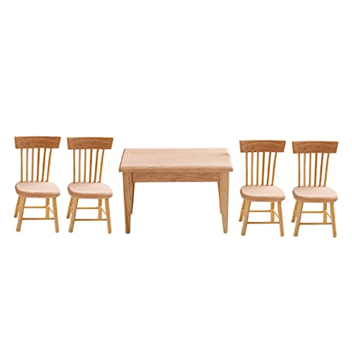 Sosoport 1Satz Stühle Set Teiliges Puppenhaus Zubehör für Kreative Spielstunden Fördert Fantasie und Schöpfung Langlebig Sosoport 1Satz Stühle Set Teiliges Puppenhaus Zubehör für Kreative Spielstunden Fördert Fantasie und Schöpfung Langlebig von Sosoport