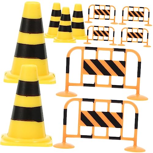 Sosoport 1Satz Teiliges Lernspielzeug Für Mini Verkehrszeichen Zählzapfen Und Verkehrskegel Für Ab Jahren Verkehrserziehung Und des von Sosoport