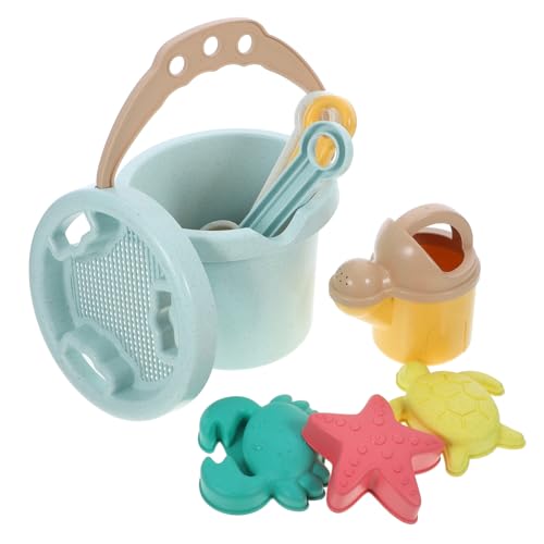 Sosoport 1Satz Teiliges Strandspielzeug Strandsandformen Sandspielzeug Mit Wasser Eimer Und Schaufeln Für Kleinkinder Im Sandkasten Und Am Strand von Sosoport