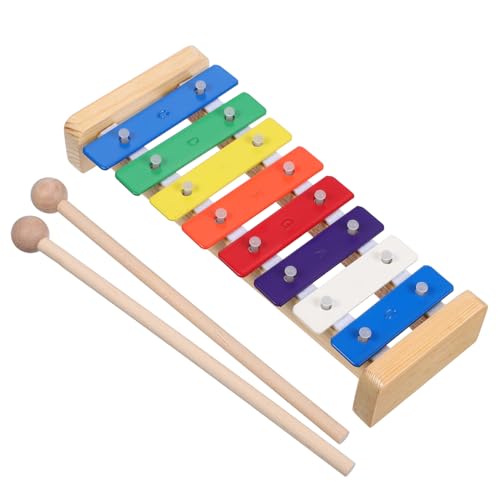 Sosoport 1Satz Xylophon für Töniges Instrument mit Schlägel Musikinstrument zur Musikalischen von Kleinkindern Leicht zu Transportieren Sosoport 1Satz Xylophon für Töniges Instrument mit Schlägel Musikinstrument zur Musikalischen von Kleinkindern Leicht zu Transportieren von Sosoport