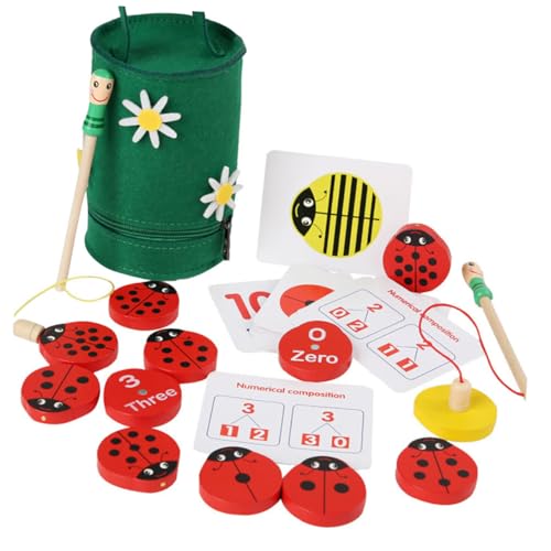 Sosoport 1Satz Zahlenzählspielzeug für Mathe Lernspielzeug Kognitives Holzspielzeug mit Angeln Farberkennung für Kleinkinder Sosoport 1Satz Zahlenzählspielzeug für Mathe Lernspielzeug Kognitives Holzspielzeug mit Angeln Farberkennung für Kleinkinder von Sosoport