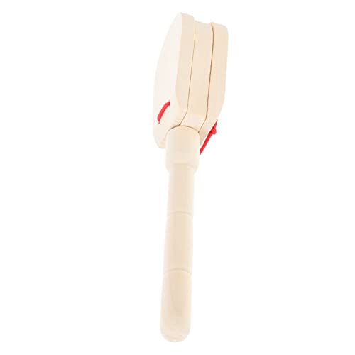 Sosoport 1Stück Dreischichtiges Castanet Musikinstrument Für Percussion Zur Frühen Bildung Für Kleinkinder Und Vorschulkinder Fördert Rhythmus Und Koordination von Sosoport