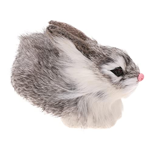 Sosoport 1Stück Lebensechtes Plüschkaninchen Mini Simulation Hase und Dekoration für Zuhause Kompakt Langlebig und Sicher Tier Mottopartys Sosoport 1Stück Lebensechtes Plüschkaninchen Mini Simulation Hase und Dekoration für Zuhause Kompakt Langlebig und Sicher Tier Mottopartys von Sosoport