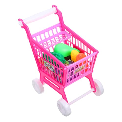 Sosoport 1Stück Mini Einkaufswagen für Simulationswagen für Kreative Spielstunden für Puppen und Spielzeugaufbewahrung Sosoport 1Stück Mini Einkaufswagen für Simulationswagen für Kreative Spielstunden für Puppen und Spielzeugaufbewahrung von Sosoport
