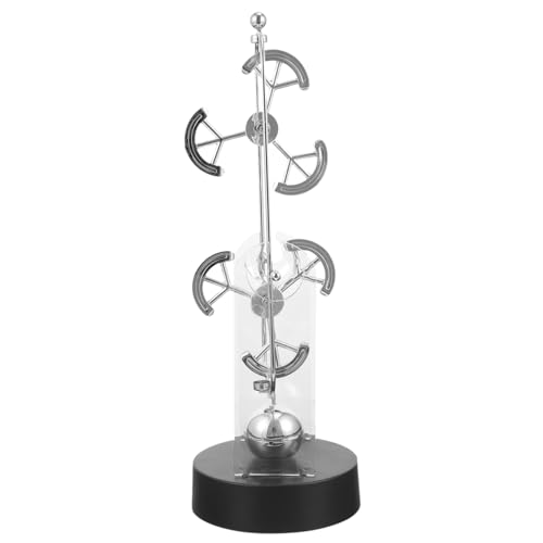 Sosoport 1Stück Perpetual Motion Desk Asterismus Deko für Büro Zuhause Langlebiges Kunsthandwerk für Physikbegeisterte Sichere Batterie Betrieben Einzigartiges Ornament von Sosoport