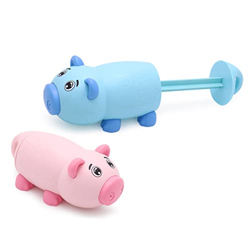 Sosoport 1Stück Pinker Schwein Wasserblaster Wasserspielzeug für Sommer Strand und Poolspielzeug Kunststoff für Wasserpartys und Spaß im Freien von Sosoport