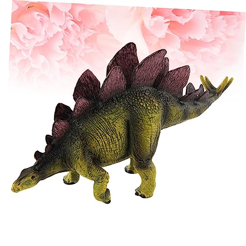 Sosoport 1Stück Stegosaurus Modell Kunststoff Dinosaurier Figur Jurazeit Detaillierte Dinosaurierverzierung Für Schreibtisch von Sosoport