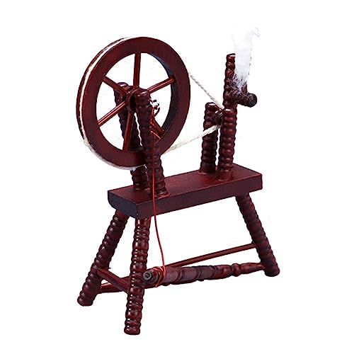 Sosoport 1Stück Vintage Spulenmaschine Farbe Mini Möbel Zubehör von Sosoport