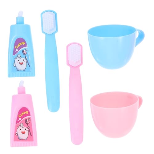Sosoport 2 Sätze Satz Puppenzubehör Zahnbürste mit Maisgeräusch Dollhouse Badezimmer Mini-Sachen Zahn Zahnbürstenkostüm lustige Zahnbürste Toilettenplüsch Plastik Sosoport 2 Sätze Satz Puppenzubehör Zahnbürste mit Maisgeräusch Dollhouse Badezimmer Mini-Sachen Zahn Zahnbürstenkostüm lustige Zahnbürste Toilettenplüsch Plastik von Sosoport