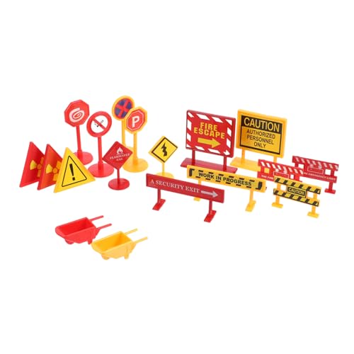 Sosoport 2 Sätze Verkehrsschilder Spielset für Teiliges aus Verkehrsschildern und Pädagogisches für Verkehrswissen und Fantasievolles Sosoport 2 Sätze Verkehrsschilder Spielset für Teiliges aus Verkehrsschildern und Pädagogisches für Verkehrswissen und Fantasievolles von Sosoport