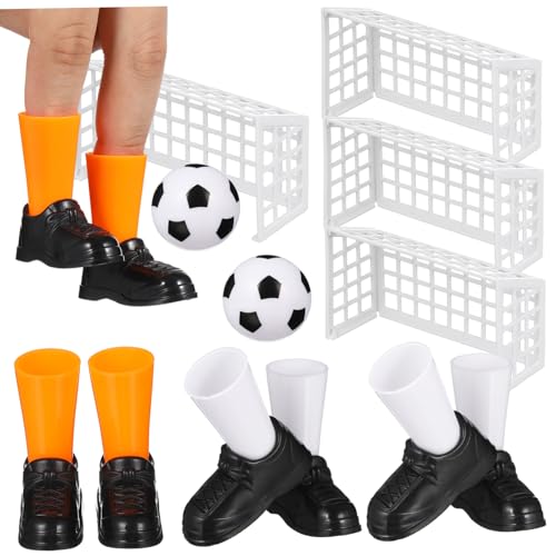Sosoport 2 Satz Fingerfußballspielzeug Interaktives Tischfußball Set für Tore und Schuhe Fördert Koordination und Reaktionsfähigkeit Beim Sosoport 2 Satz Fingerfußballspielzeug Interaktives Tischfußball Set für Tore und Schuhe Fördert Koordination und Reaktionsfähigkeit Beim von Sosoport