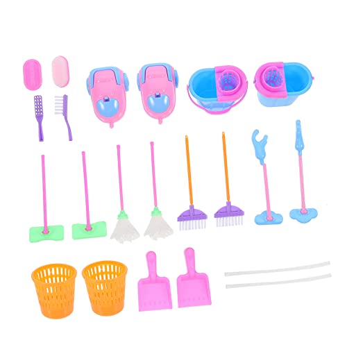 Sosoport 2 Sets 18 Teiliges Puppen Reinigungsspielzeug Für Haushaltsreinigungsspielzeug Hausreinigungsspielzeug Mini Kehrmaschine Kinderspielzeug Mini Besen Spielhausspielzeug Sosoport 2 Sets 18 Teiliges Puppen Reinigungsspielzeug Für Haushaltsreinigungsspielzeug Hausreinigungsspielzeug Mini Kehrmaschine Kinderspielzeug Mini Besen Spielhausspielzeug von Sosoport