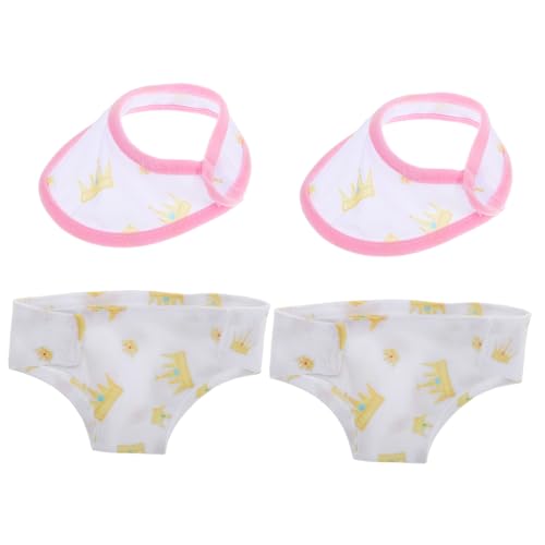 Sosoport 2 Sets Puppenunterwäsche Mundtuch Höschen Puppenwindeln Puppenkostüm Zubehör Babypuppenunterwäsche Puppenwindeln Puppen Outfits Puppen Ankleidezubehör Tragezubehör Für Sosoport 2 Sets Puppenunterwäsche Mundtuch Höschen Puppenwindeln Puppenkostüm Zubehör Babypuppenunterwäsche Puppenwindeln Puppen Outfits Puppen Ankleidezubehör Tragezubehör Für von Sosoport