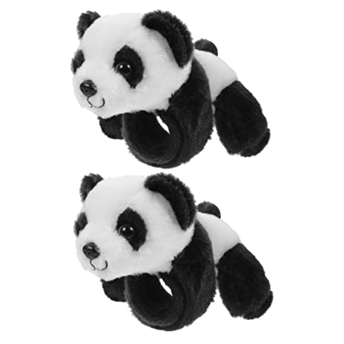 Sosoport 2 Stck. Plüsch Slap Armbänder Süßes Panda Kuscheltier für Motto Geburtstagsfeiern und Partygeschenke Einfach zu Handhaben und Langlebig Sosoport 2 Stck. Plüsch Slap Armbänder Süßes Panda Kuscheltier für Motto Geburtstagsfeiern und Partygeschenke Einfach zu Handhaben und Langlebig von Sosoport