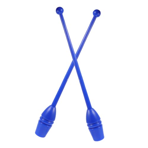 Sosoport 2 Stück Aerobic-Sticks Calisthenics-Geräte für zu Hause Rhythmische Gymnastik für Kleinkinder Fitnessgeräte Tanzstock Farbige Calisthenics-Stange Plastik Blue Sosoport 2 Stück Aerobic-Sticks Calisthenics-Geräte für zu Hause Rhythmische Gymnastik für Kleinkinder Fitnessgeräte Tanzstock Farbige Calisthenics-Stange Plastik Blue von Sosoport