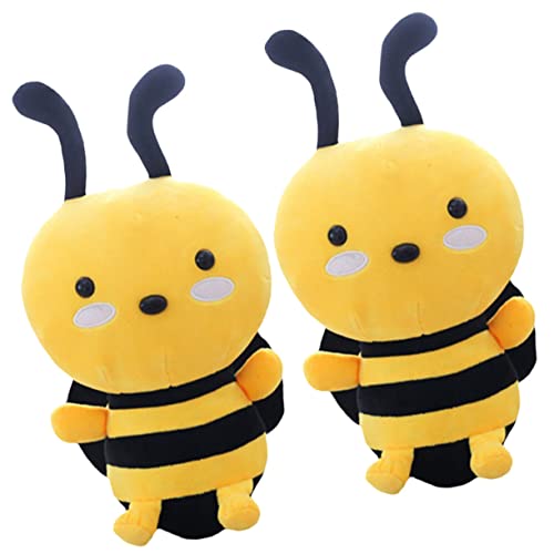 Sosoport 2 Stück Bienen Puppe Plüsch Cute bee Bienen kuscheltiere Bienenkuscheltier Kuschelbiene Bienen-Stofftier Bienen-Gastgeschenke ausgestopfte Bienentiere PP Baumwolle Yellow Sosoport 2 Stück Bienen Puppe Plüsch Cute bee Bienen kuscheltiere Bienenkuscheltier Kuschelbiene Bienen-Stofftier Bienen-Gastgeschenke ausgestopfte Bienentiere PP Baumwolle Yellow von Sosoport
