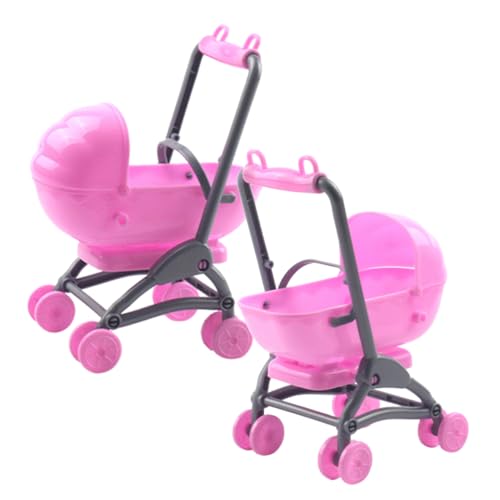 Sosoport 2 Stück Doll Stroller Toy Teiliges für Realistischer Puppenwagen aus Strapazierfähigem für Kreatives und Puppenpflege Fördert die Eltern Beziehung Sosoport 2 Stück Doll Stroller Toy Teiliges für Realistischer Puppenwagen aus Strapazierfähigem für Kreatives und Puppenpflege Fördert die Eltern Beziehung von Sosoport