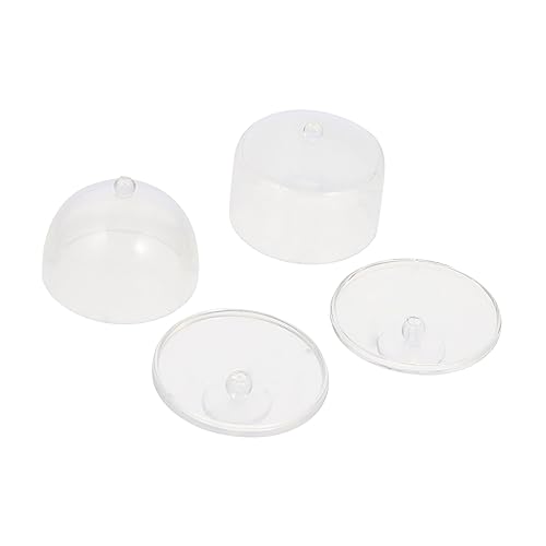 Sosoport 2 Stück Essens Und Spielzubehör Puppenhauszubehör Dessertständer Für Mini Kuchenständer Mini Kuchenglocke Miniatur Zeug Küchenspielzeug Für Puppenhausspielzeug Aus Sosoport 2 Stück Essens Und Spielzubehör Puppenhauszubehör Dessertständer Für Mini Kuchenständer Mini Kuchenglocke Miniatur Zeug Küchenspielzeug Für Puppenhausspielzeug Aus von Sosoport