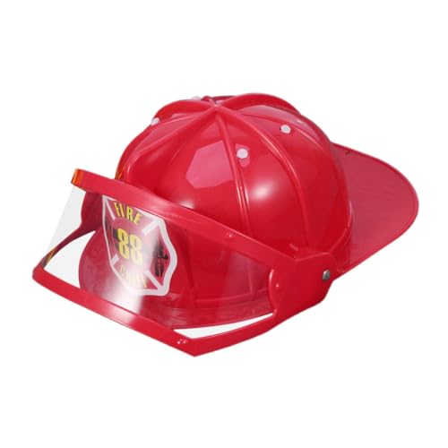 Sosoport 2 Stück Feuerwehrspielzeug Feuerwehrmann Kostümzubehör Feuerwehr Hut Kostüm Feuerwehrhelm für Hut für Kinderkostüme Feuerwehrhelm für Erwachsene Schutzhelm Plastik rot Sosoport 2 Stück Feuerwehrspielzeug Feuerwehrmann Kostümzubehör Feuerwehr Hut Kostüm Feuerwehrhelm für Hut für Kinderkostüme Feuerwehrhelm für Erwachsene Schutzhelm Plastik rot von Sosoport