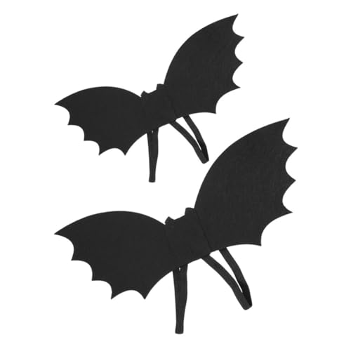 Sosoport 2 Stück Fledermausflügel Kinderpartykostüm Hundekostüm Cosplay Requisiten Halloween Haustierzubehör Haustierkostümzubehör Fledermauskostüm Mit Flügeln Fledermauskostüm Für Partys von Sosoport
