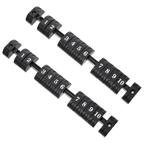Sosoport 2 Stück Fußballtorschütze Schalter Zähler Spiel Langlebige Punkthalter Fußball-Accessoire Fußball-zubehör Scoring-indikator Torhüter Im Fußball Fußballzubehör Schwarz Plastik Sosoport 2 Stück Fußballtorschütze Schalter Zähler Spiel Langlebige Punkthalter Fußball-Accessoire Fußball-zubehör Scoring-indikator Torhüter Im Fußball Fußballzubehör Schwarz Plastik von Sosoport