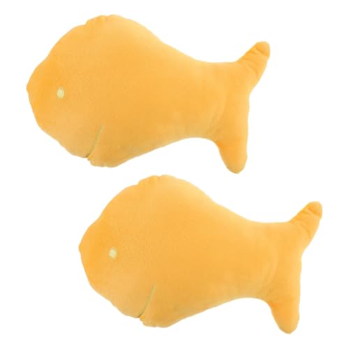 Sosoport 2 Stück Kleines Gelbes Croaker-puppenkissen Realistische Plüschkissen Fisch Ausgestopftes Tier Kissen Stofftier Kissen in Fischform Plüschfisch Yellow Pp Baumwolle Sosoport 2 Stück Kleines Gelbes Croaker-puppenkissen Realistische Plüschkissen Fisch Ausgestopftes Tier Kissen Stofftier Kissen in Fischform Plüschfisch Yellow Pp Baumwolle von Sosoport