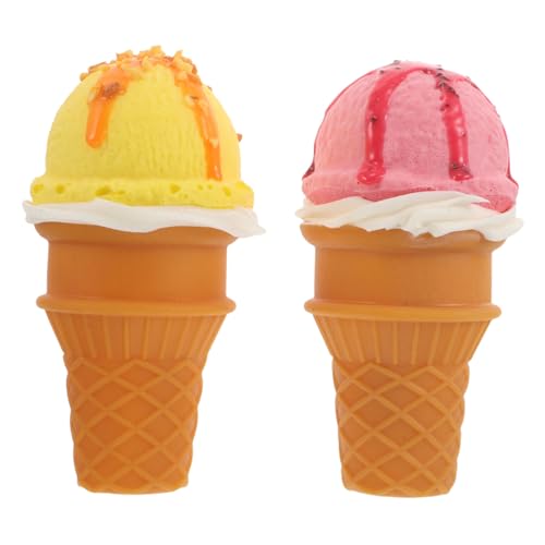 Sosoport 2 Stück Künstliche Eiskugeln: Realistische Eistüte-Requisite, Nachahmung Künstlicher Lebensmitteldesserts, Modellfotografie-Requisiten Für Von Geschäften Zu Hause Sosoport 2 Stück Künstliche Eiskugeln: Realistische Eistüte-Requisite, Nachahmung Künstlicher Lebensmitteldesserts, Modellfotografie-Requisiten Für Von Geschäften Zu Hause von Sosoport