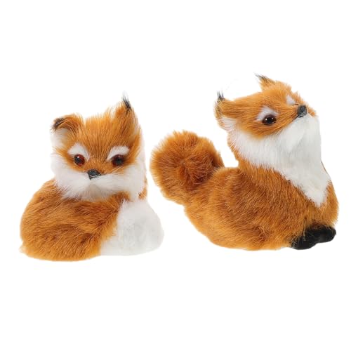 Sosoport 2 Stück Little Fox Ornament Plüschtiere Simulationsspielzeug Simulationstiere Fuchs Stofftier Plüsch Fuchs Plüsch Simulation Plüschtiere Fuchs Stofftier Fuchs Hellbraun Kunststoff Sosoport 2 Stück Little Fox Ornament Plüschtiere Simulationsspielzeug Simulationstiere Fuchs Stofftier Plüsch Fuchs Plüsch Simulation Plüschtiere Fuchs Stofftier Fuchs Hellbraun Kunststoff von Sosoport