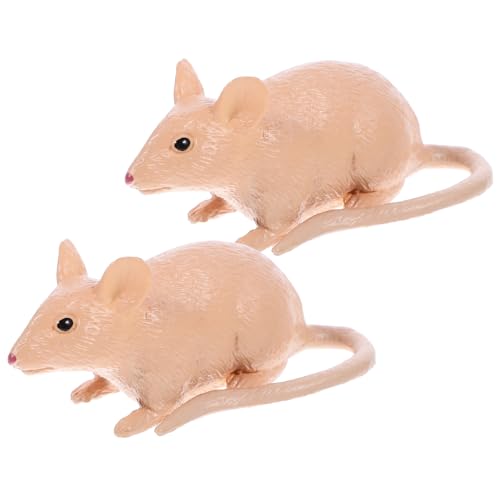 Sosoport 2 Stück Mausmodell Mäuse Ratte Interessantes Mausspielzeug Mausform Modellierspielzeug Partymaus Realistisches Mausmodell Katze Neckendes Mausspielzeug Kunststoff Beige Sosoport 2 Stück Mausmodell Mäuse Ratte Interessantes Mausspielzeug Mausform Modellierspielzeug Partymaus Realistisches Mausmodell Katze Neckendes Mausspielzeug Kunststoff Beige von Sosoport
